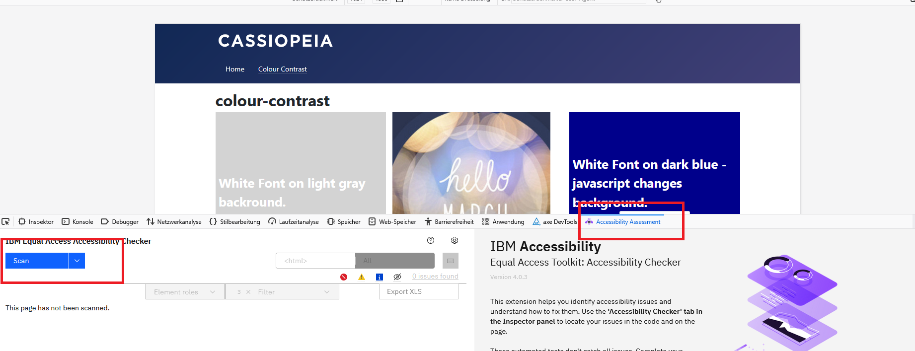 Checher Accessibiltà IBM