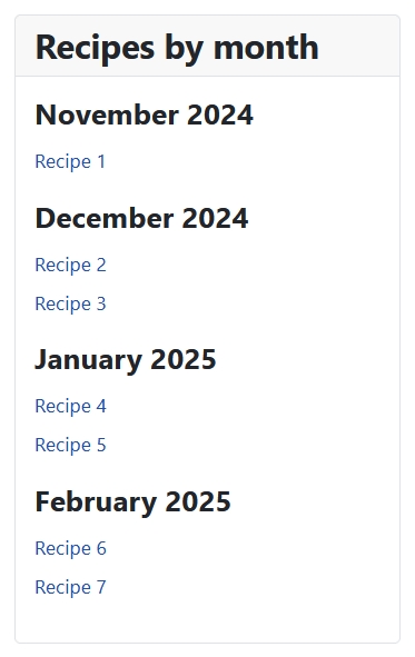 Articoli raggruppati per mese